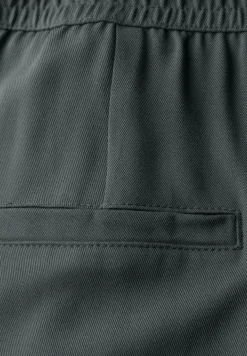 Wide Leg Twill Pantalon